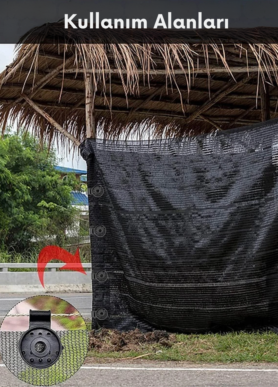 Gölge Klipsi Güneşlik Ağı Klipsi Bahçe Aletleri Sera Kumaşı Sabitleme Kelepçesi Plastik Kanca