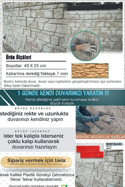 Bahçe Duvar Kalıbı