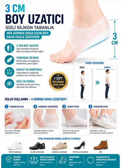 Boy Uzatıcı Tabanlık
